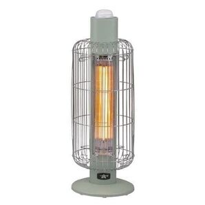 電気ストーブ 遠赤外線暖房器具 グリーン系