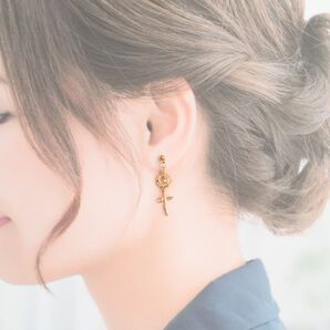 8.ハンドメイドアクセサリー ピアス イヤリング ノンホールピアス