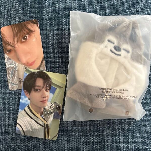 straykids SKZOO ウルフチャン 10CM PLUSH OUTFIT