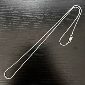 シルバー925 ネックレス ロープチェーン 50cm