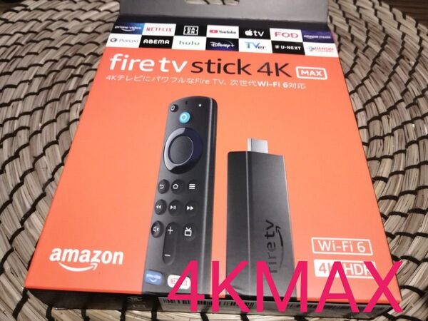 箱付き Amazon Fire TV Stick 4K MAX (ファイヤースティック)