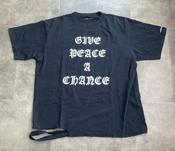 ナンバーナイン 反戦ダメージTシャツ 復刻版