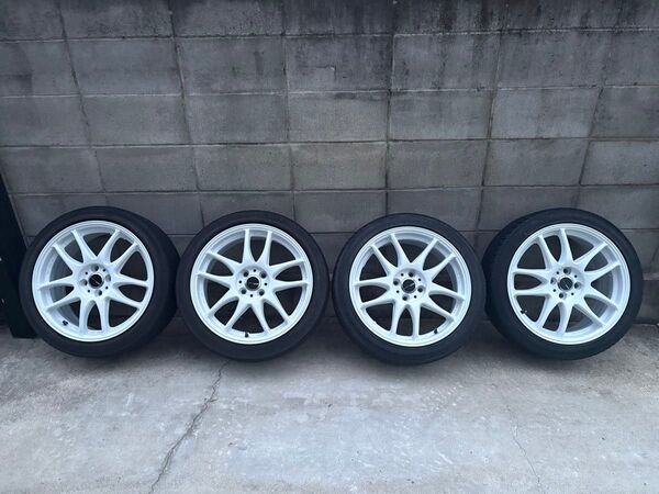 WORK EMOTION cr Kiwami キワミ 極 17インチ 7J 4H +47 PCD100 4本 ワーク エモーション