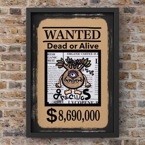 A4サイズポスター★【グラキリス★WANTED】