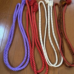 帯締め 帯じめ 帯とめ紐 帯紐 帯ひも 2本セット 丸組 和装小物
