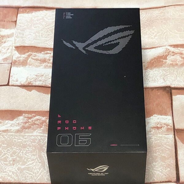 ASUS ROG Phone 6 ファントムブラック ROG6-BK12R256 SIMフリー6.78型 新品未開封