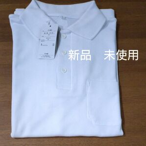 ポロシャツ 白メンズ S 新品 未使用 日本製
