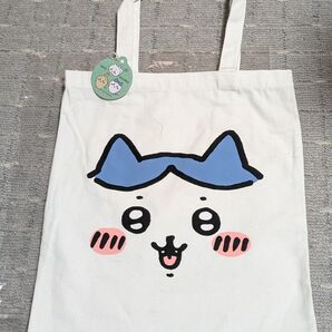 ちいかわ フェイスエコバッグ ハチワレ