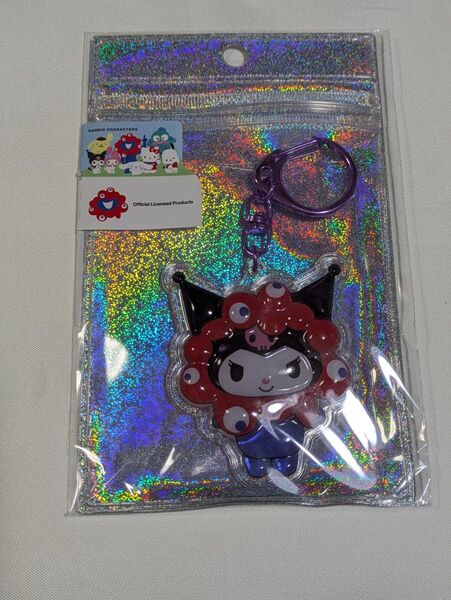 サンリオ×ミャクミャク ぷっくり立体キーホルダー クロミ