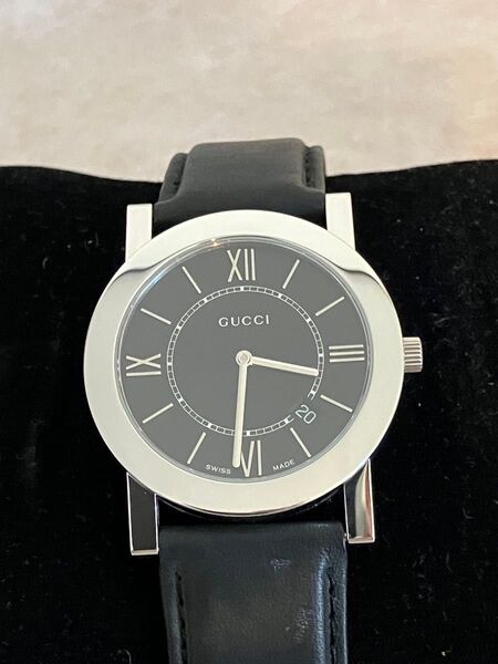 値下げ 稼働★美品★GUCCI グッチ 5200M.1 デイト メンズ QZ 腕時計