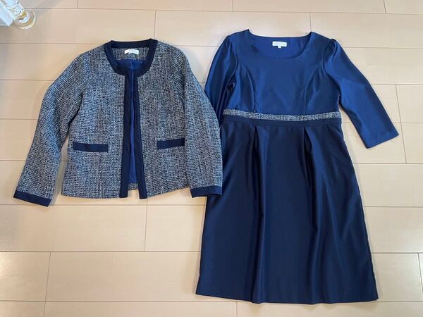 SWEET MOMMYセレモニーワンピース レディース上下セットアップ L 卒園式 入学式 卒業式 七五三 お宮参り ジャケット