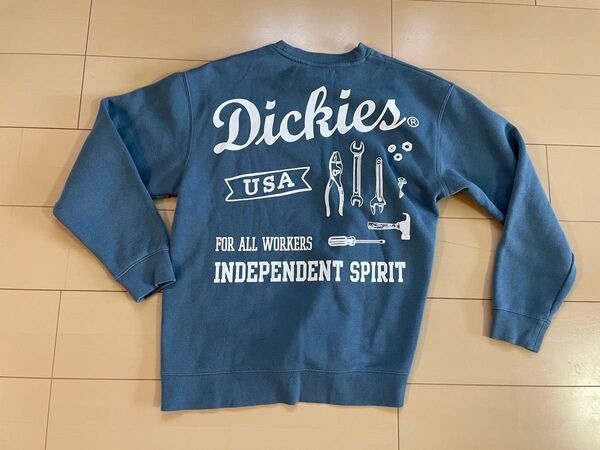 Dickiesディッキーズ 裏起毛トレーナー レディースM 青