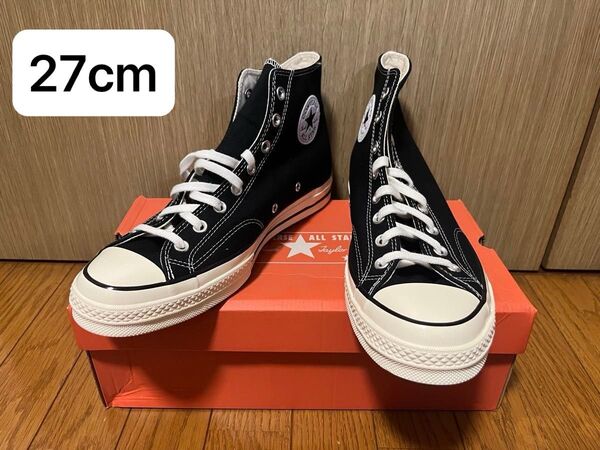 新品コンバース チャックテイラーconverse CT70 ブラック27cm
