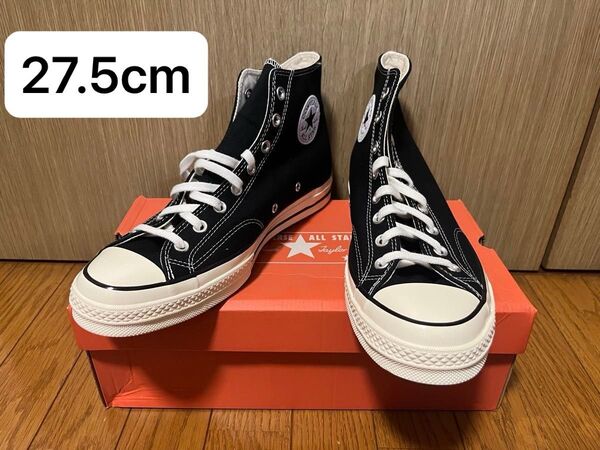 新品コンバース チャックテイラーconverse CT70 ブラック27.5cm