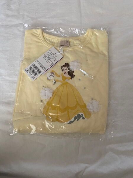 【新品タグ付】プティマイン Disney ベル Tシャツ 120サイズ