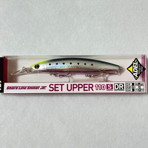 ダイワ (DAIWA) 青物ルアー ショアラインシャイナーZセットアッパー110SDR アデルチャートヘッドイワシ