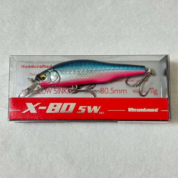 メガバス (Megabass) ミノー X-80SW S 8 GGブルーピンク ルアー
