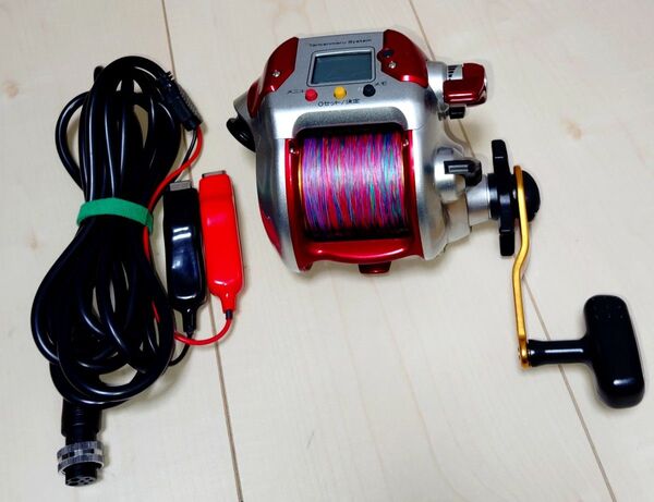 電動リール シマノ 電動丸 プレイズ3000 美品 オーバーホールメンテナンス済み No.7