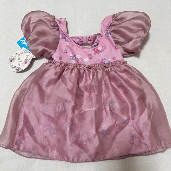 新品 110 ドレス ワンピース 水着