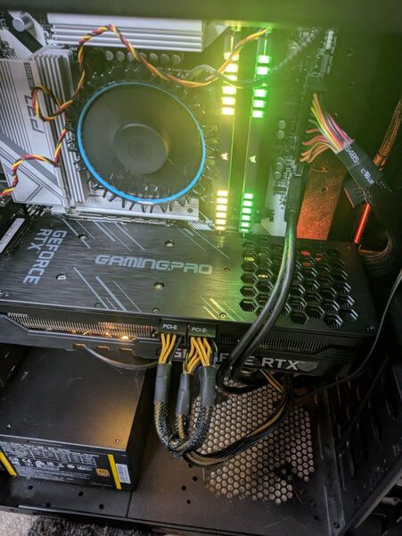 12世代CPUゲーミングPC RTX3070