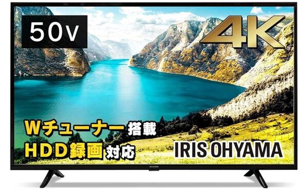 アイリスオーヤマ 50インチ 4K対応 液晶テレビ 50UB10P