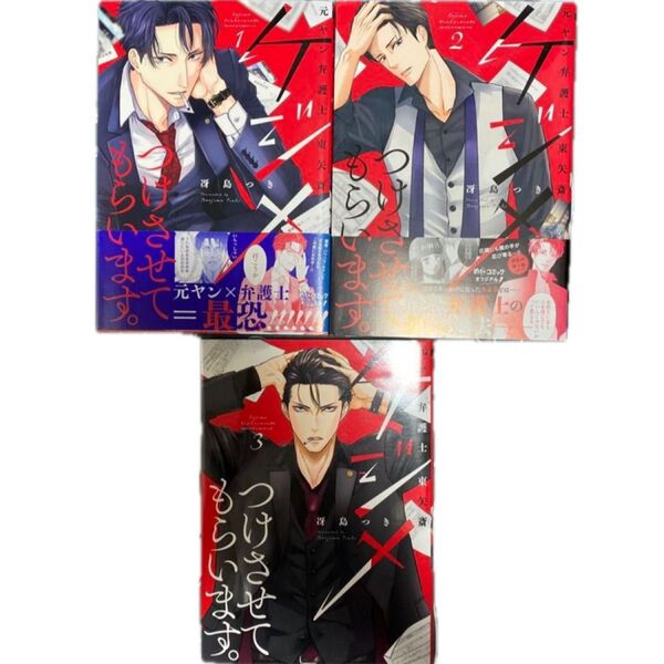 ケジメつけさせてもらいます。 元ヤン弁護士東矢斎 1〜3 (Only Lips comics めちゃコミックオリジナル) 冴島つき