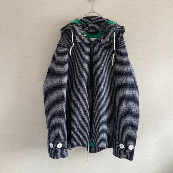 マッキントッシュ バンドオブアウトサイダー ゴム引きアノラックパーカー L MACKINTOSH コラボ