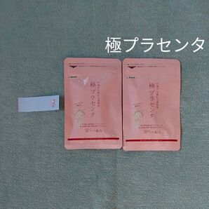 牛さんキャラクターグッズ 極プラセンタ 約1ヶ月分×2袋 シードコムス seedcoms