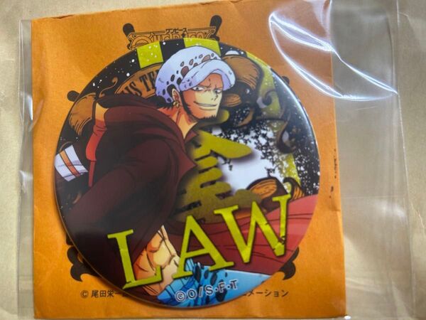 ONE PIECE ハウステンボス限定 輩 缶バッジ トラファルガー ロー ワンピース