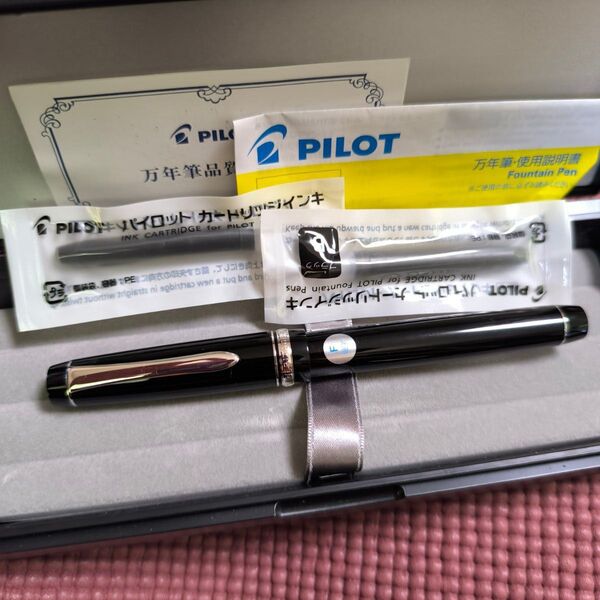 PILOT カスタムヘリテイジ91 パイロット 万年筆 細字 ブラック