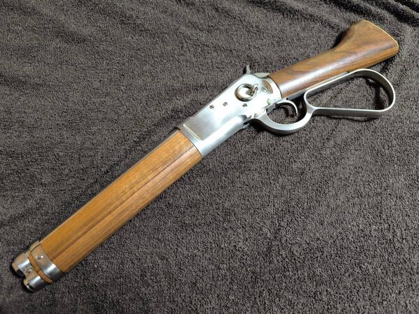 マルシン M1892 ウィンチェスター ランダルカスタム リアルウッド ガスガン シルバー