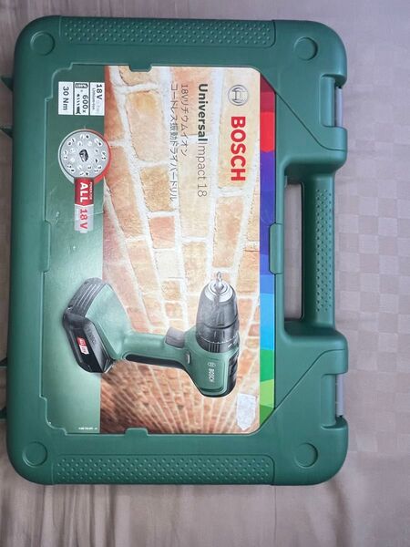 BOSCH UID118 コードレス振動ドライバードリル バッテリー2個