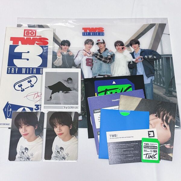 TWS TRY WITH US シニュ CD トレカ