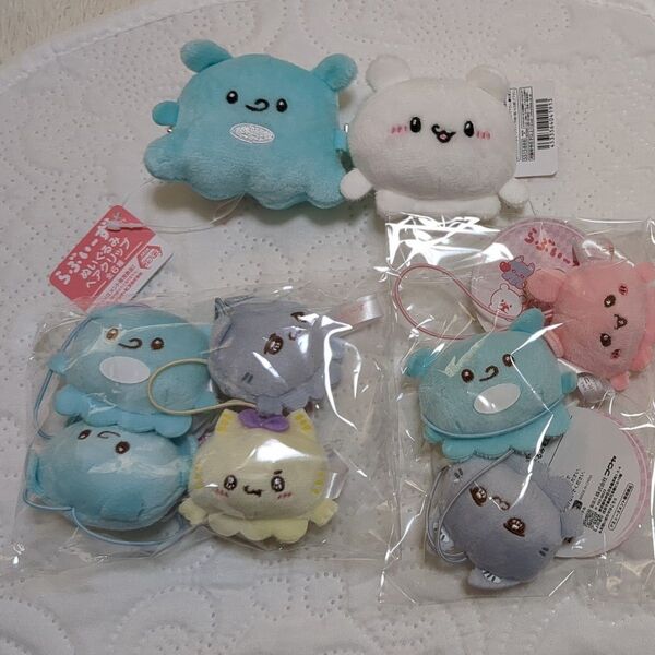 らぶいぃーず ヘアクリップ&ぬいぐるみ 9点セット まとめ売り マスコット ゴムひも付き