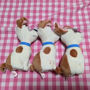 犬のぬいぐるみ 3個セット プライズ ty pets MAX ペッツ