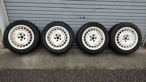 OZ RACING 15インチ 15x7J +30 PCD100/5H 中古4本 希少品 当時物 ラリーレーシング