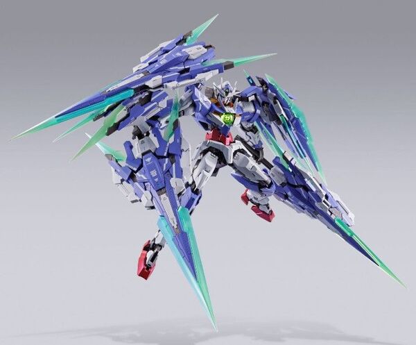 METAL BUILD ダブルオークアンタ フルセイバー +オプションセット2個