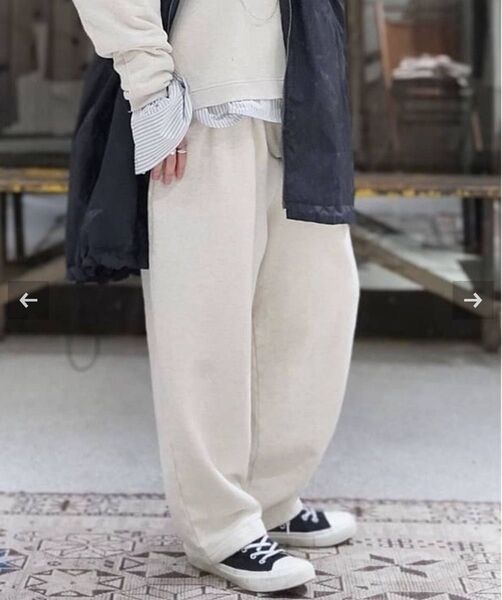 journal standard luxe 30ウラケ タックパンツ