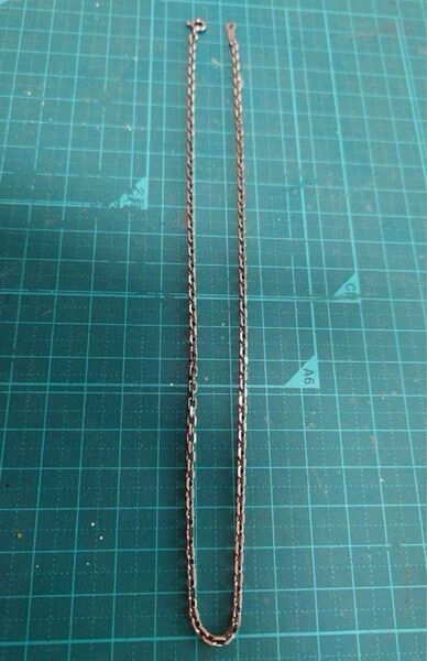 シルバー925 ネックレス チェーン 45cm 刻印あり アクセサリー 鎖型 s925