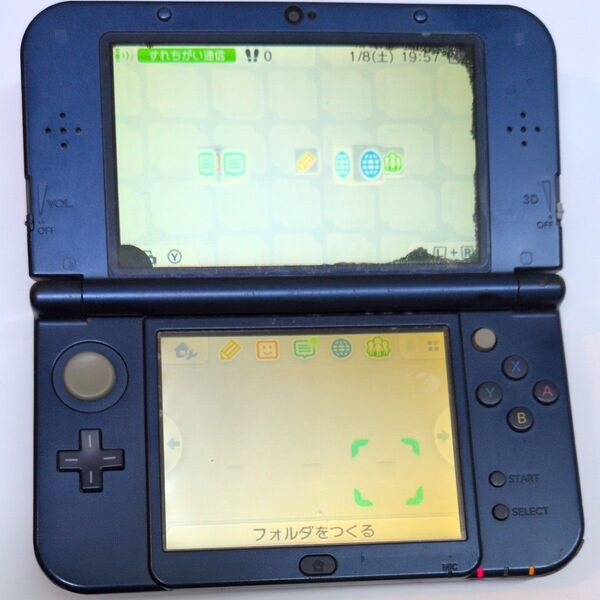 Newニンテンドー3DS LL メタリックブルー
