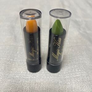 未使用 マジックキス Magic kiss オレンジ グリーン リップ