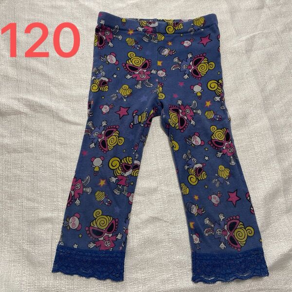 ヒステリックミニ レギンス 120 スパッツ パンツ ヒスミニ ズボン ボトムス キッズ 総柄