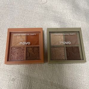 NOVO カラーカーニバルパーティ アイシャドウ パレット 中国コスメ コスメ
