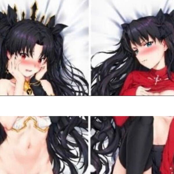Fate 遠坂凛 2WAY トリコット 両面印刷 抱き枕カバー