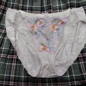【未使用品】トリンプ Triumph 恋するブラ レギュラー ショーツ Hikini パープル Lサイズ