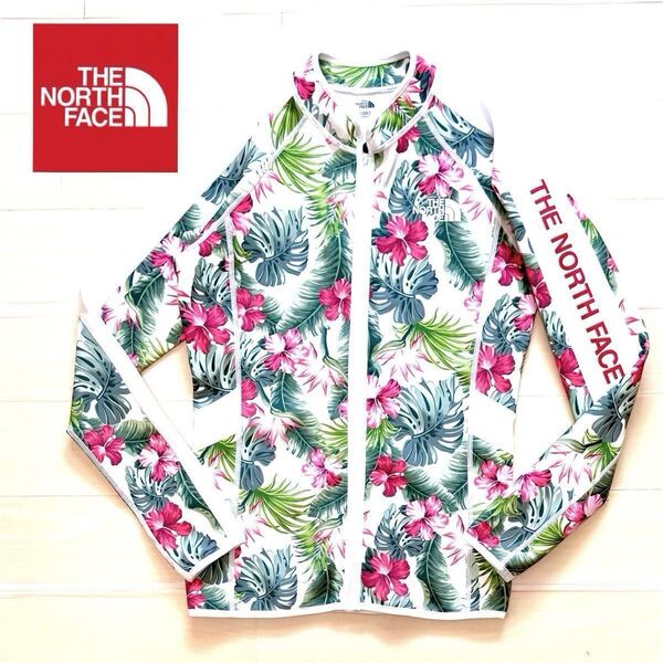 THE NORTH FACE★SUPER FLORAL RASHGUARD ザノースフェイス フローラル ラッシュガード 水着
