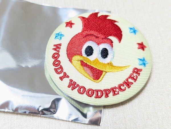 ポケユニ woody ランダム刺繍缶バッジ