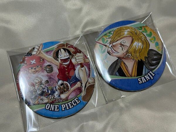 ワンピース ONEPIECE コレクション 缶バッジ spring サンジ ルフィ チョッパー ゾロ サンジ ナミ