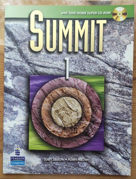 (良書)『SUMMIT 1』 英会話テキスト(洋書・書込無し)ロングマン出版
