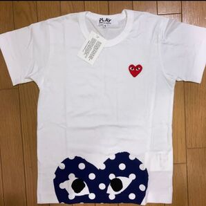 PLAY COMME des GARCONS プレイコムデギャルソン 半袖Tシャツ ドット Sサイズ